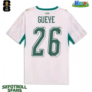 Senegal Pape Gueye #26 Hemmatröja VM 2026 Kortärmad